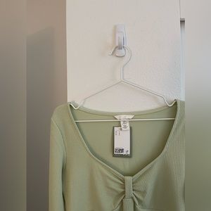 H&M Ribbed Jersey Bodysuit